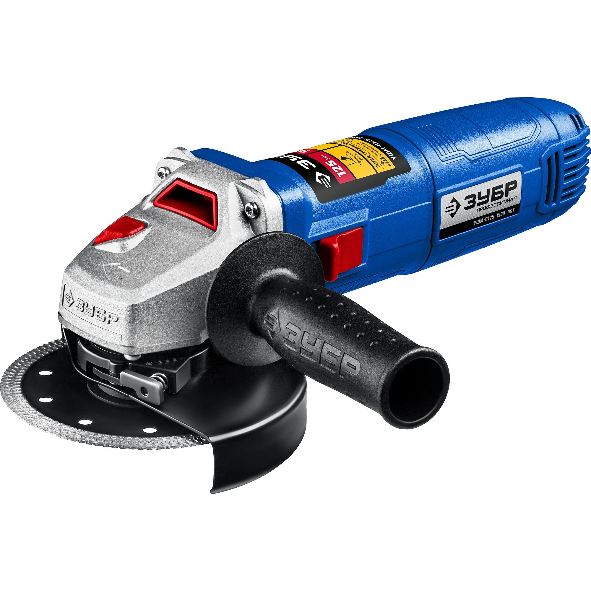 УШМ (Болгарка), 125 мм, компакт УШМ-П125-1500 ПСТ