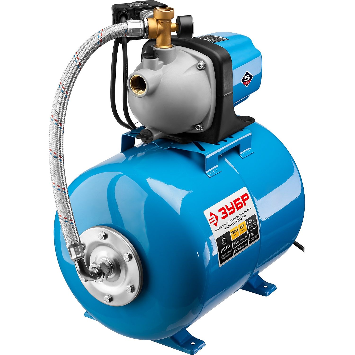 Насосная станция, бак 50 л НАС-М3-1200-50