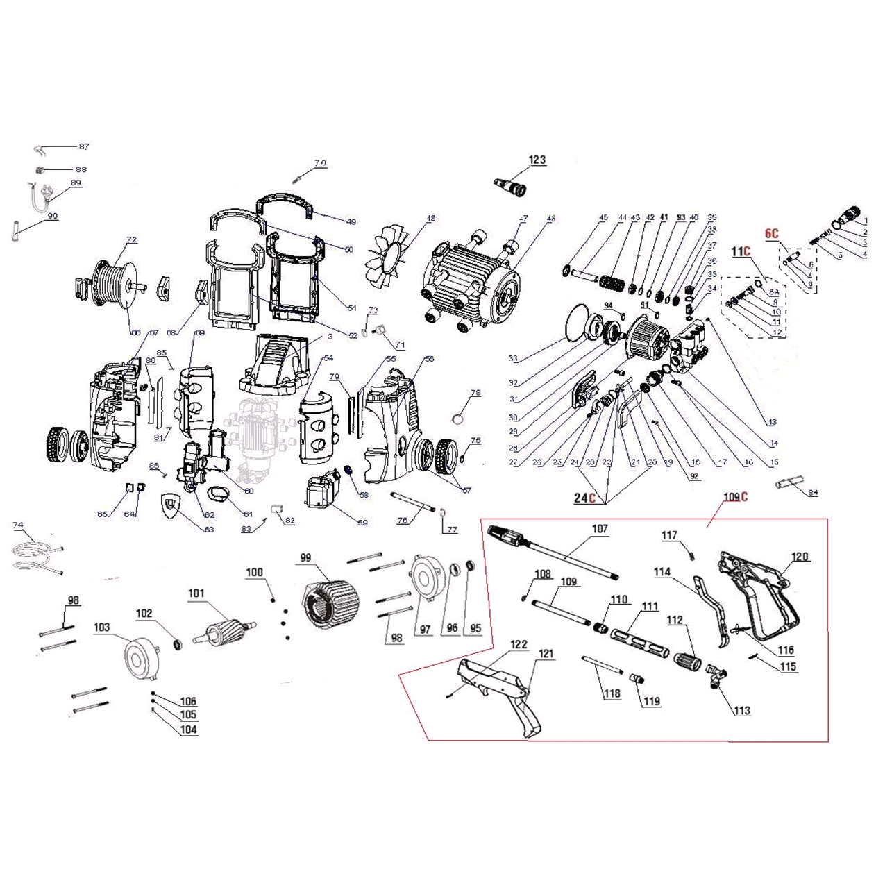 Мойка высокого давления ЗАВД-3000
